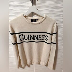 Guinness Cream and Black Women's Sweater